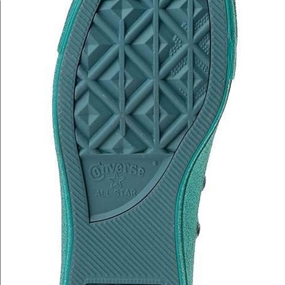 Converse Ctas Ox Brittany Blue Teal Low Top - Picture 6 of 7